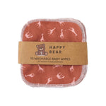 Kit de 10 lingettes pour bébé Happy Bear - Savane