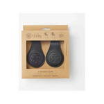 Clips pour lange en cuir Cloby - Noir