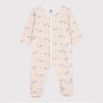Petit Bateau pyjama bébé en coton à imprimé éléphants