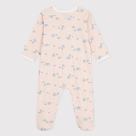 Petit Bateau pyjama bébé en coton à imprimé éléphants