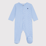 Petit Bateau | Pyjama bébé en coton sans pieds à rayures