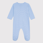 Petit Bateau | Pyjama bébé en coton sans pieds à rayures