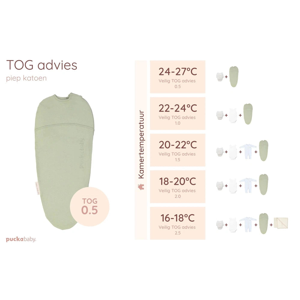 Puckababy Piep 44-62cm | 2,5 - 5,5 kg Toutes saisons - Tiny Village