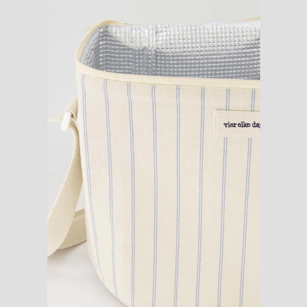 Zusss sac isotherme Vier Elke Dag 100 % coton - sable