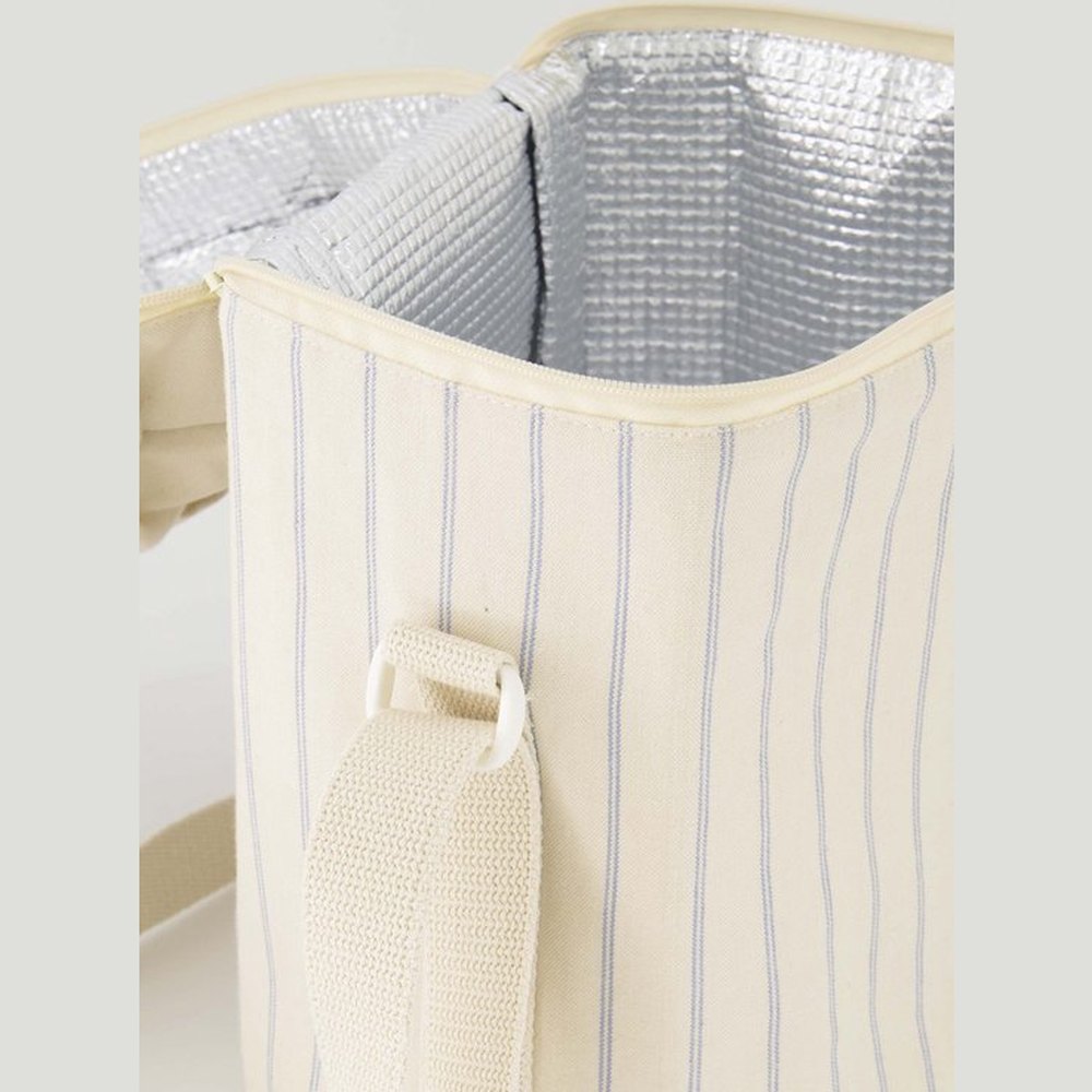 Sac isotherme Zusss Quatre Chaque Jour 100 % coton - sable