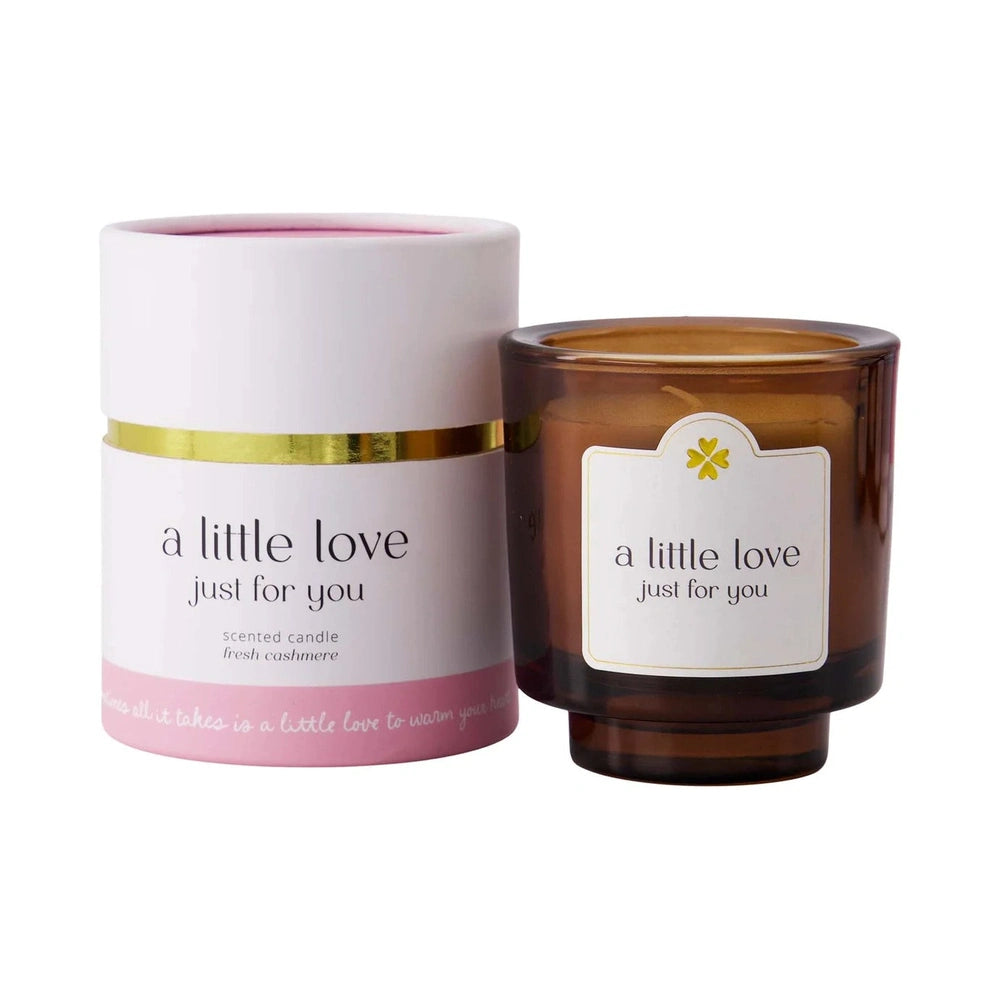 Zusss bougie parfumée en tube A Little Love Just For You Fresh Cashmere - rose