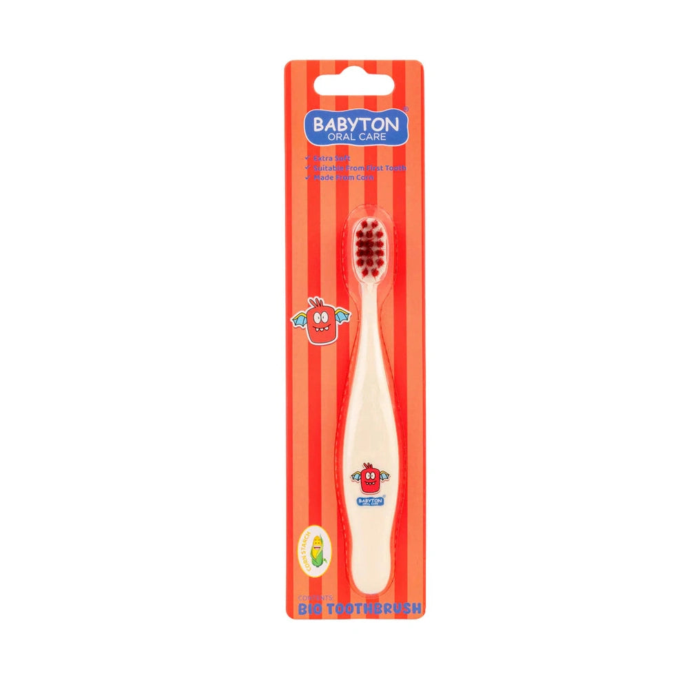 Babyton brosse à dents bio à poils souples Bubu