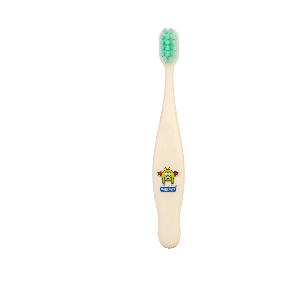 Babyton Brosse à dents bio à poils souples Griny