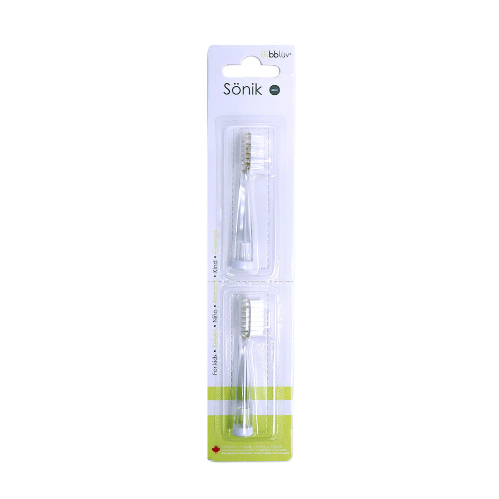 Bblüv 2 brossettes de rechange pour brosses à dents électriques Sönik 18-36 mois