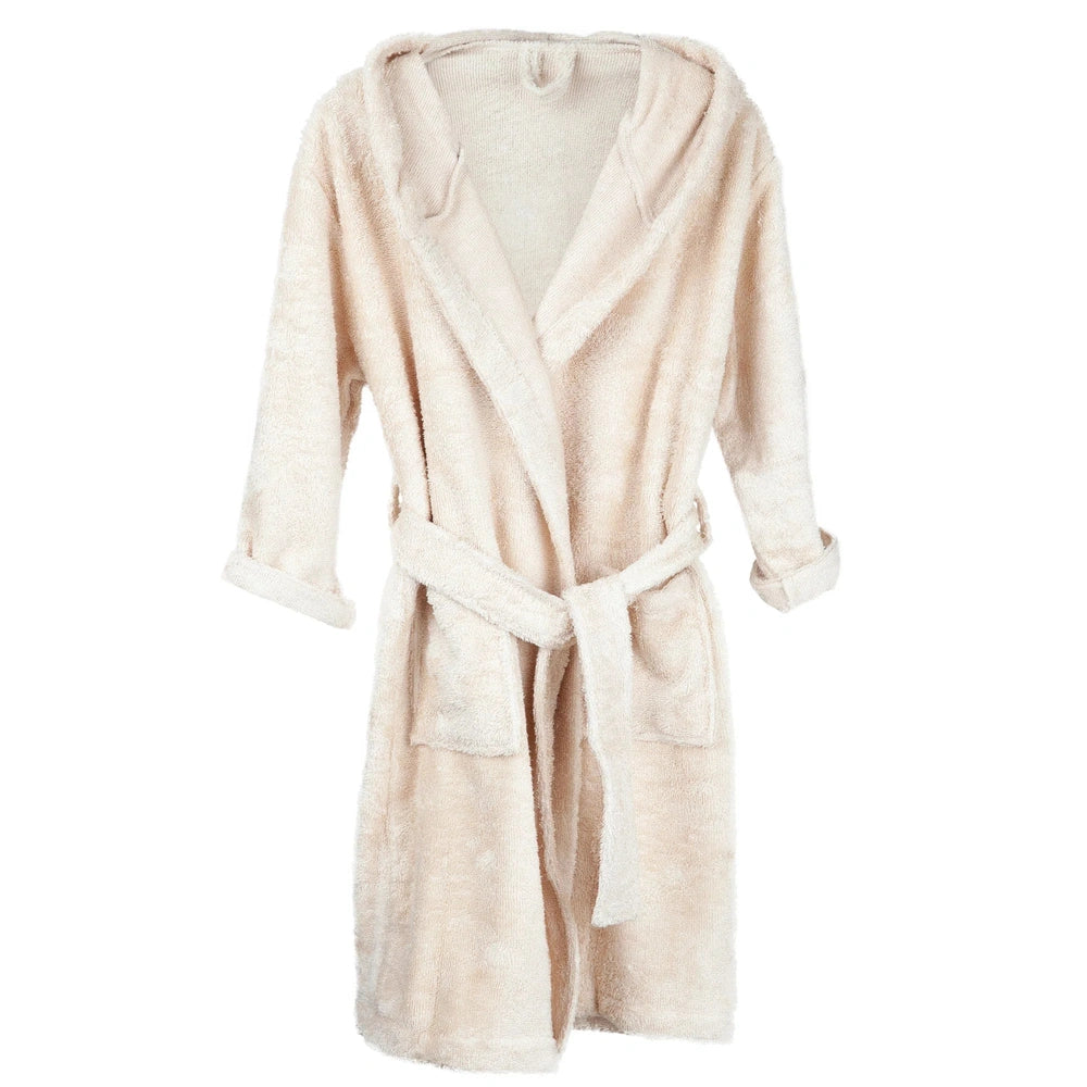 Timboo Peignoir enfants 4-6 ans - Amande glacée