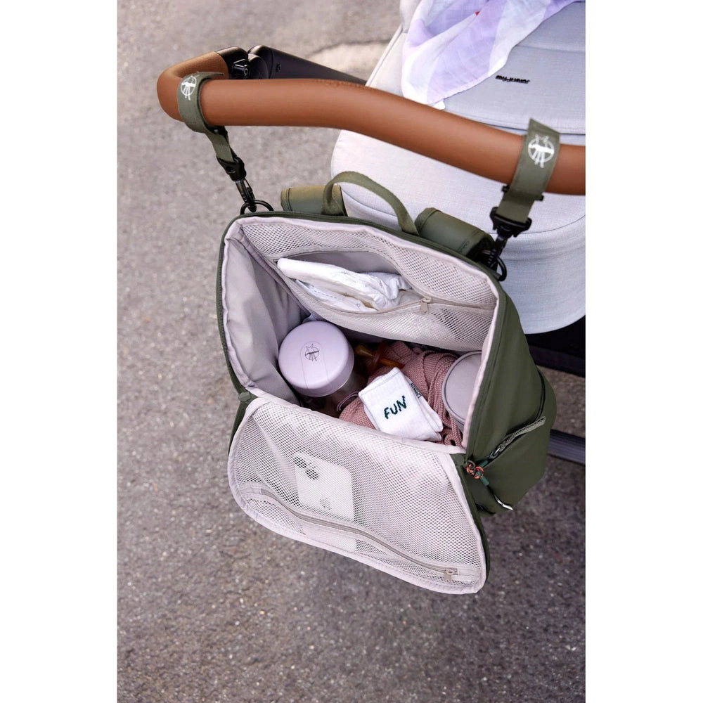 Sac à langer Lässig Luierrugzak Slender Up - vert olive