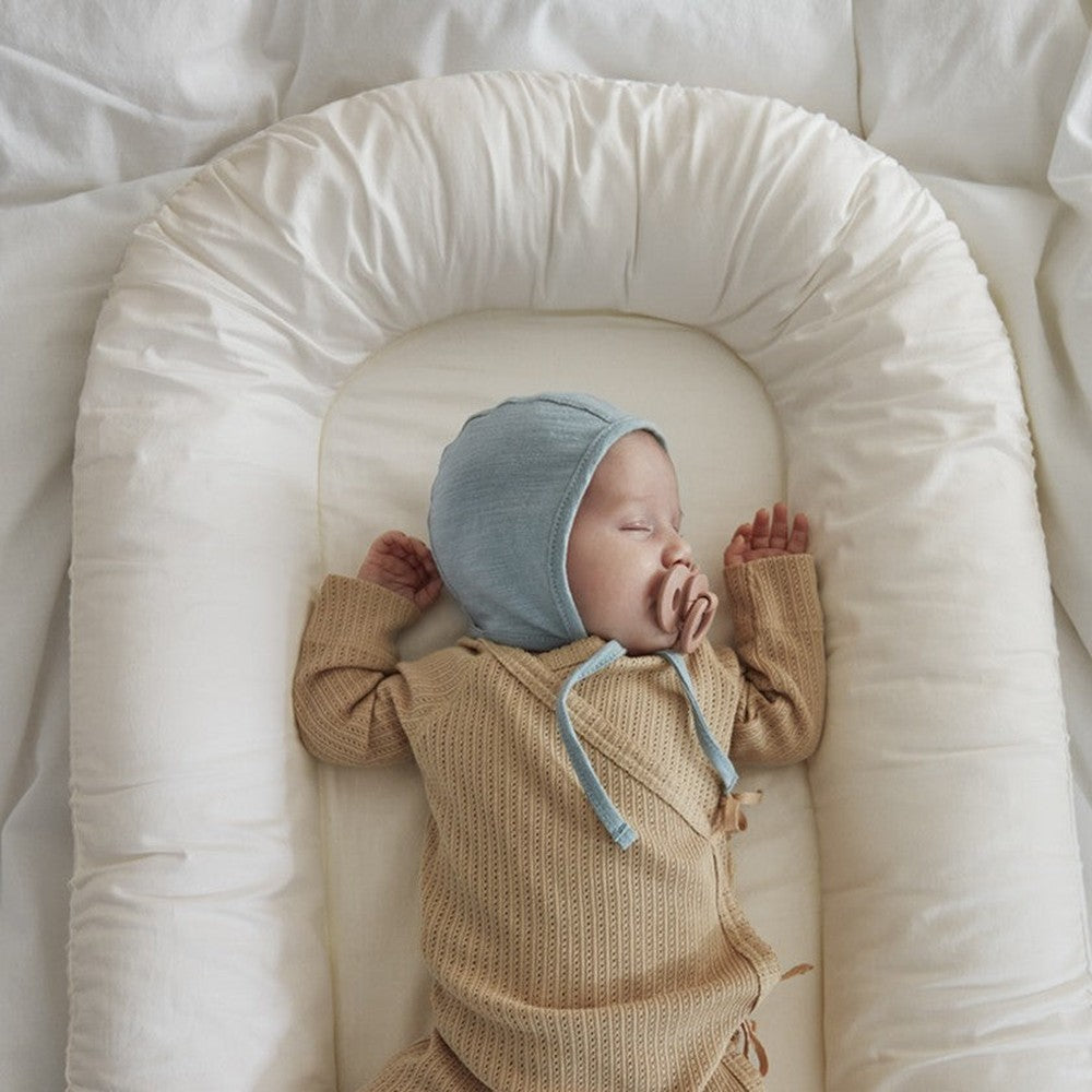 Elodie Nid pour bébé portable - Blanc vanille