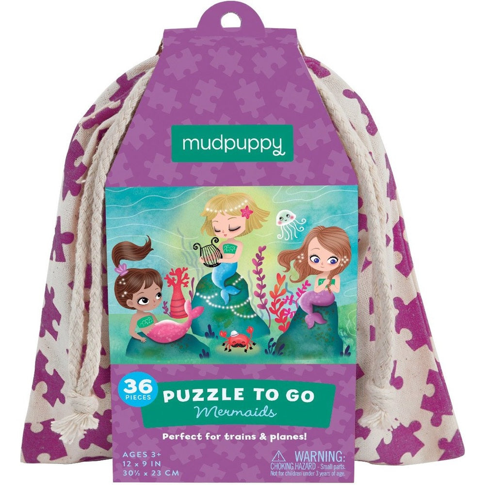 Mudpuppy Puzzle To Go - Sirène