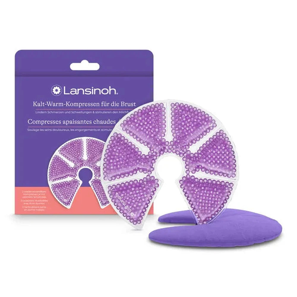 Lansinoh TheraPearl thérapie mammaire 3-en-1 chaud et froid