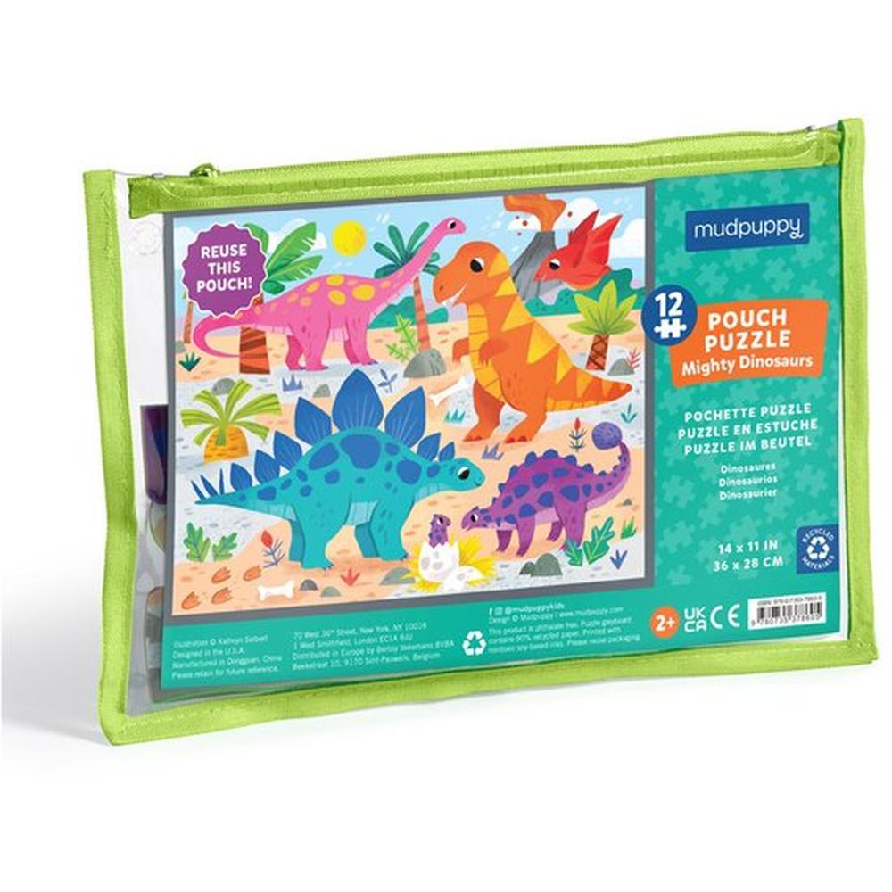 Mudpuppy Puzzle - Dinosaures puissants