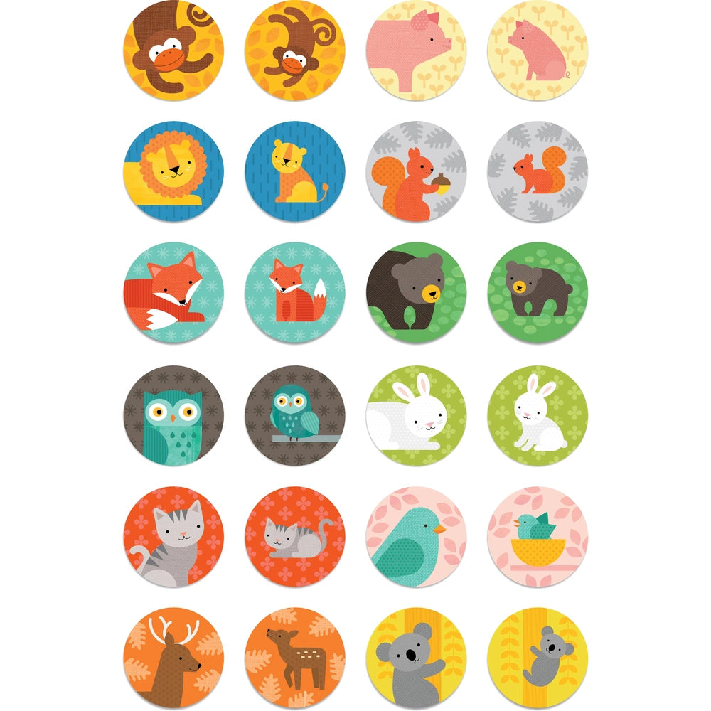 Petit Collage Jeu de mémoire Animaux