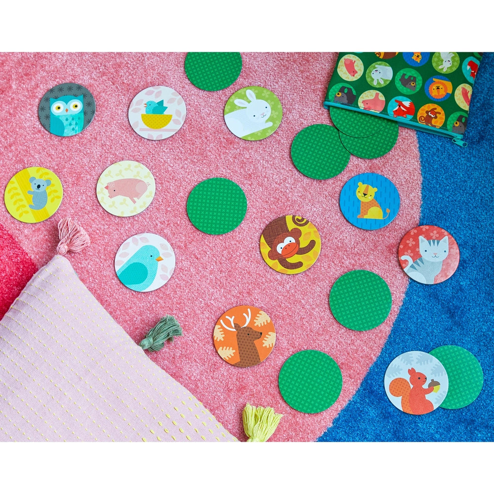Petit Collage jeu de mémoire Animaux