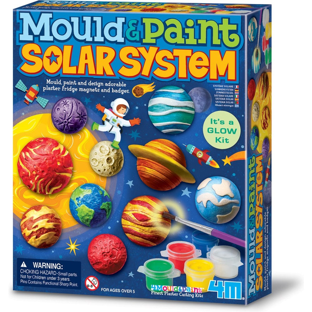Système solaire à modeler et peindre 4M