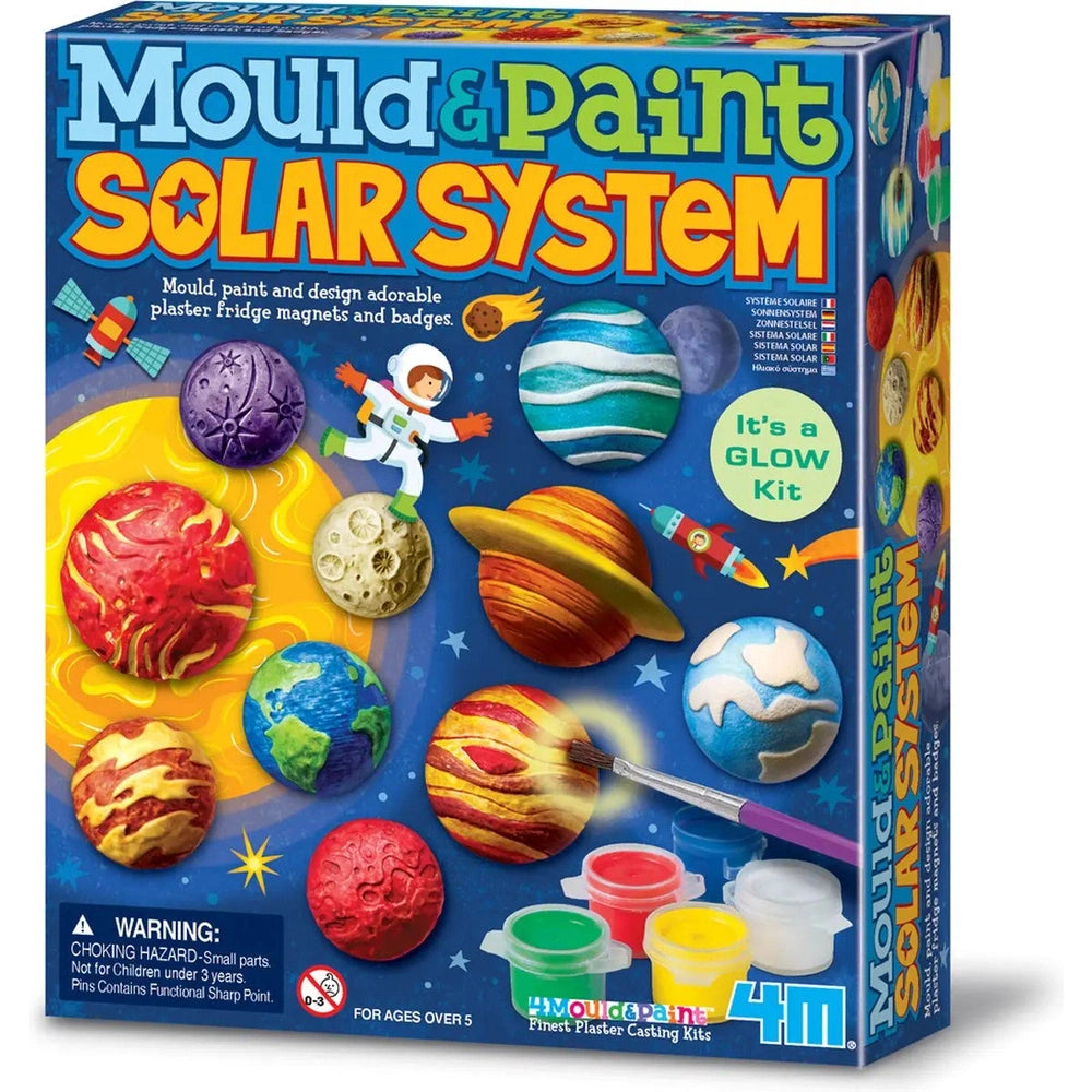 Système solaire 4M à mouler et peindre