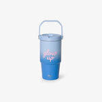 Citron gobelet isotherme 600 ml - bleu Glow Up
