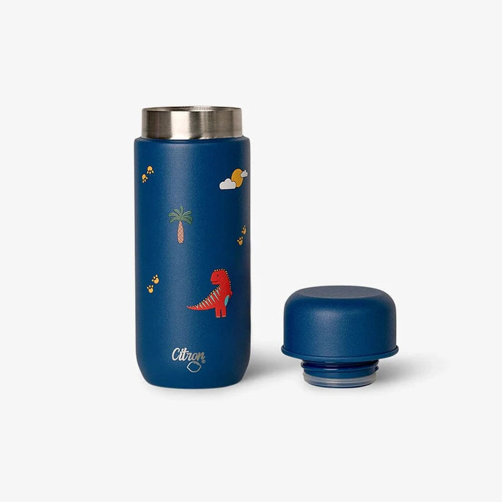 Citron bouteille thermos 220ml - Dino