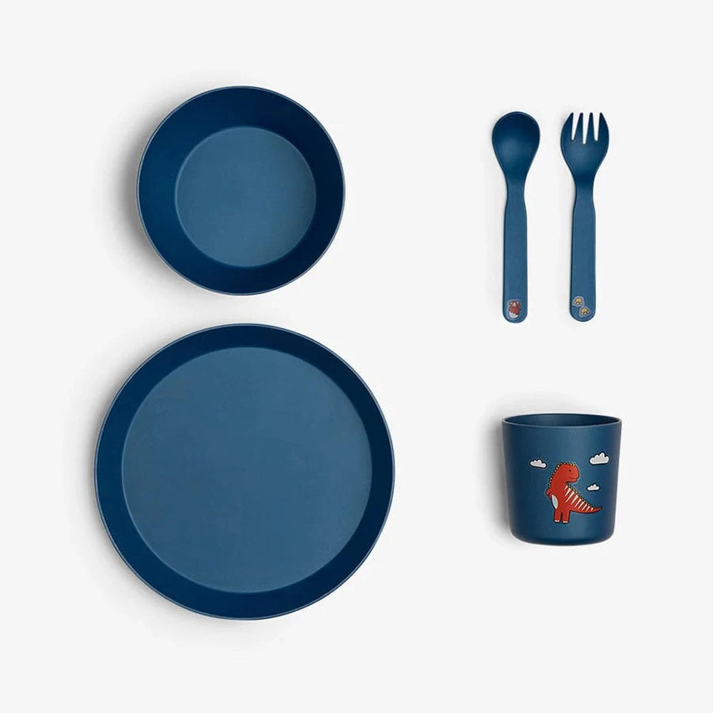Set repas Citron biosourcé - Dino