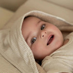 Cape de bain nouveau-né Naturals 75 x 75 cm - Baby Bunny