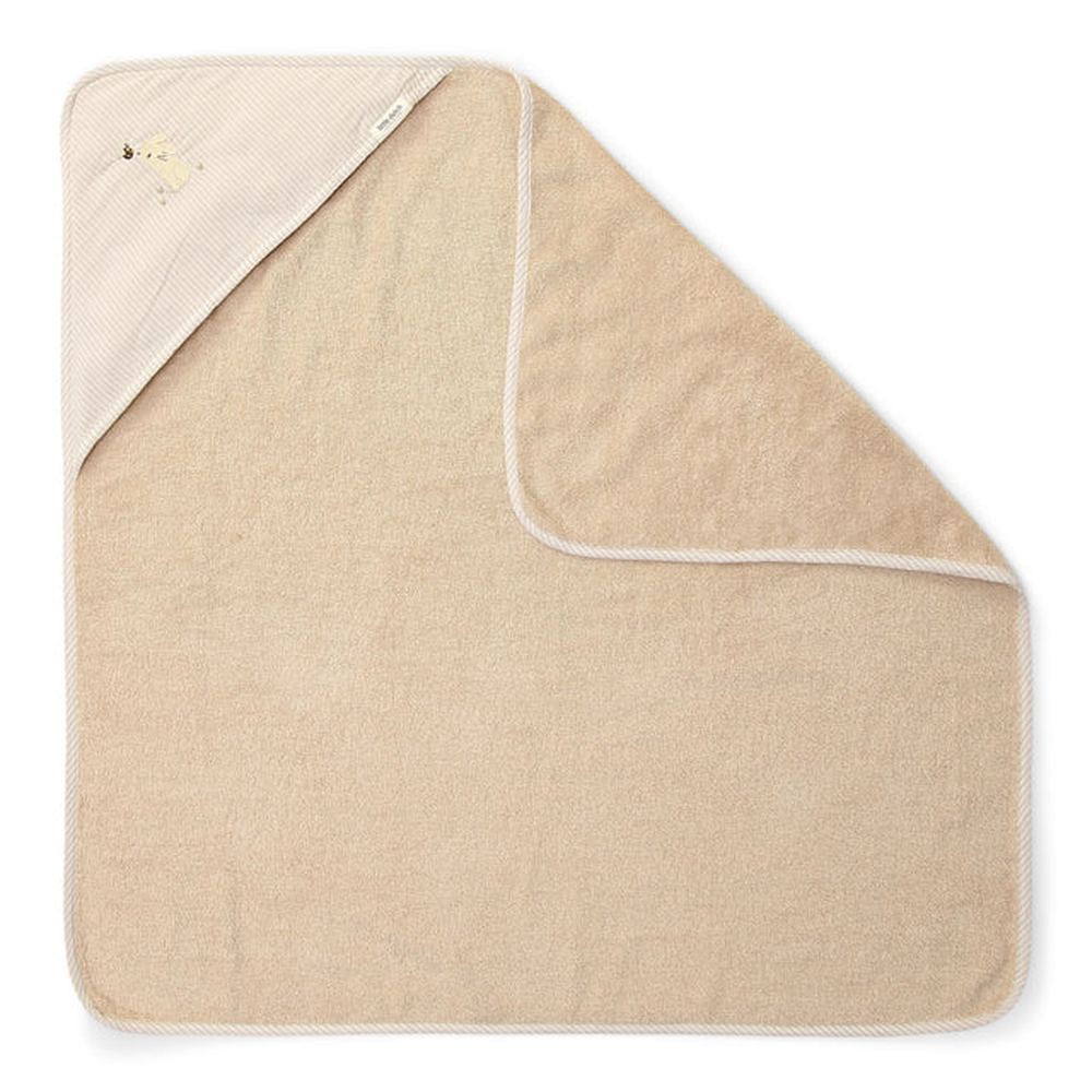 Little Dutch Cape de bain Newborn Naturals 75 x 75 cm - Baby Bunny