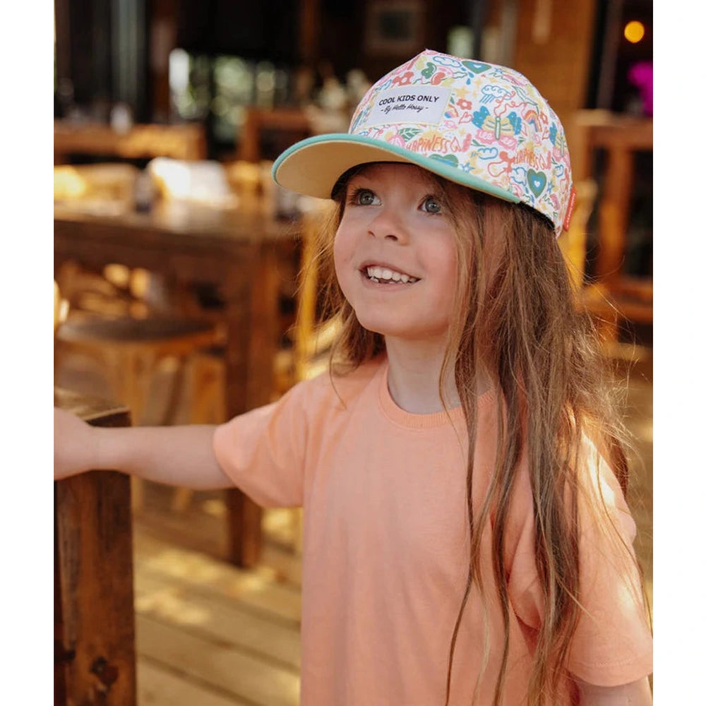 Casquette skater Hello Hossy Happiness