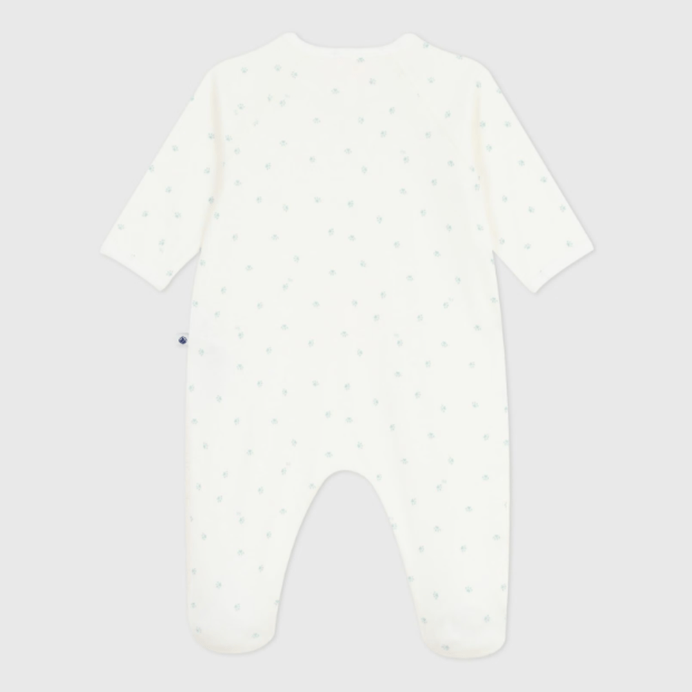 Petit Bateau | Pyjama bébé en coton à imprimé pattes