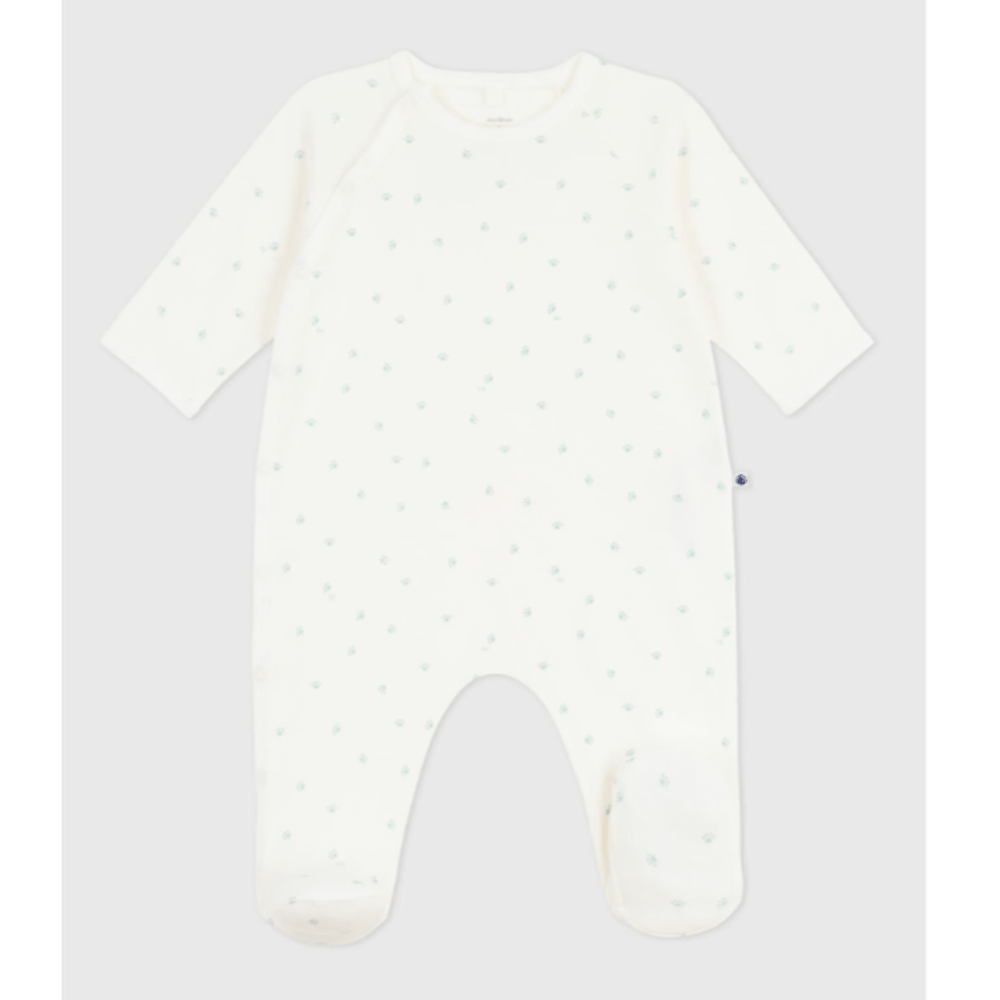 Petit Bateau | Pyjama bébé en coton à imprimé pattes