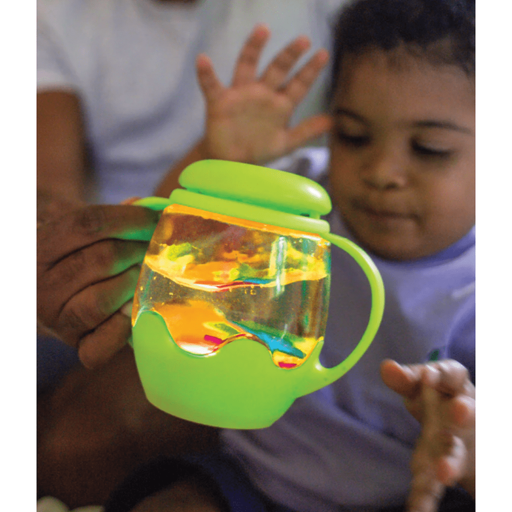 Glo Pals gobelet sensoriel - vert