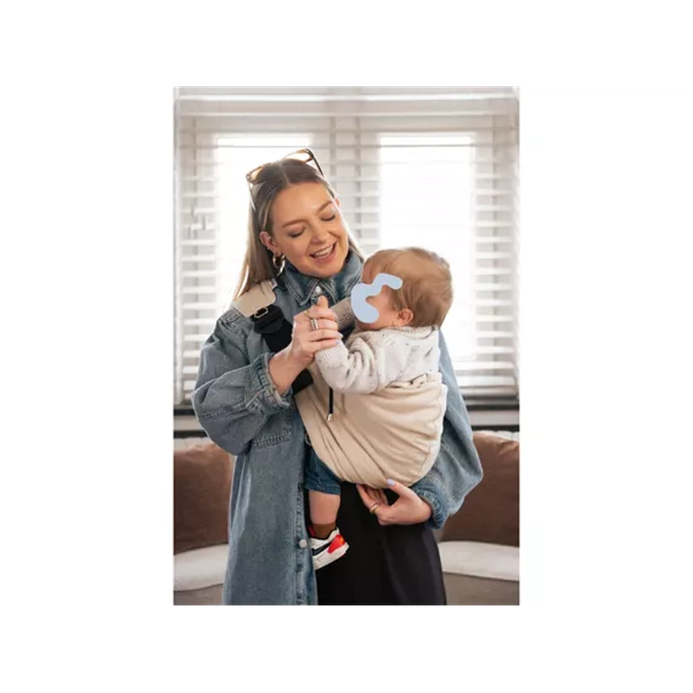 Monkose Hipster porte-bébé de hanche Linen Bisque