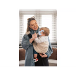 Monkose Hipster porte-bébé de hanche Linen Bisque