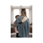 Monkose Hipster porte-bébé de hanche Linen Bisque