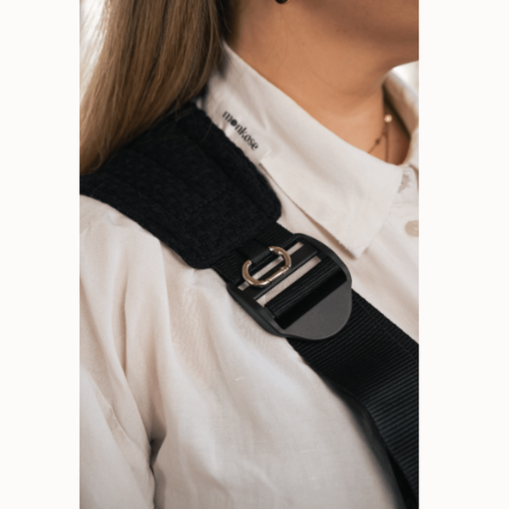 Monkose Hipster porte-bébé de hanche - Noir
