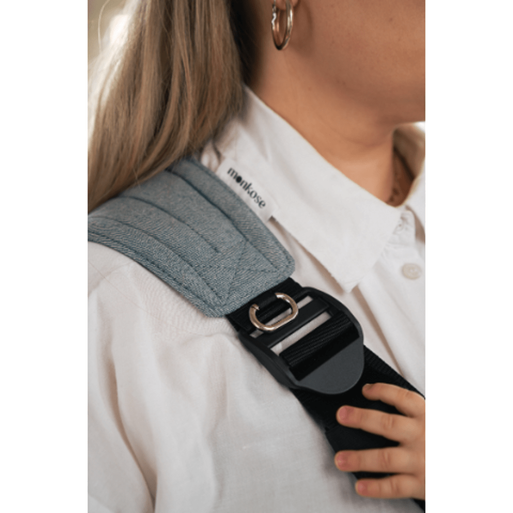 alt
Monkose Hipster porte-bébé de hanche - denim
