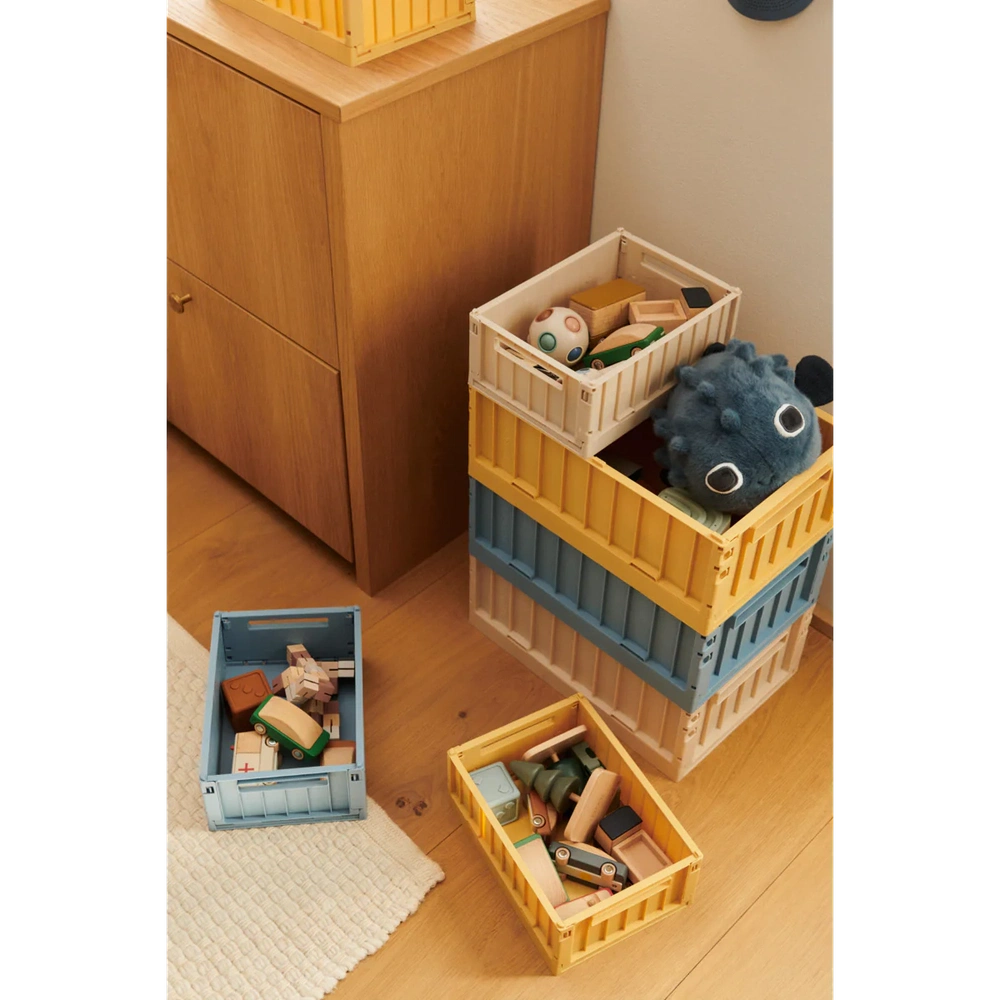 Liewood Weston boîte de rangement moyenne lot de 2 - Fleur de pommier