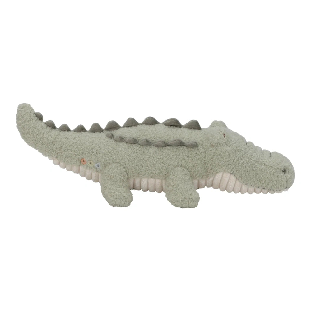 Little Dutch Safari Friends peluche crocodile - vert