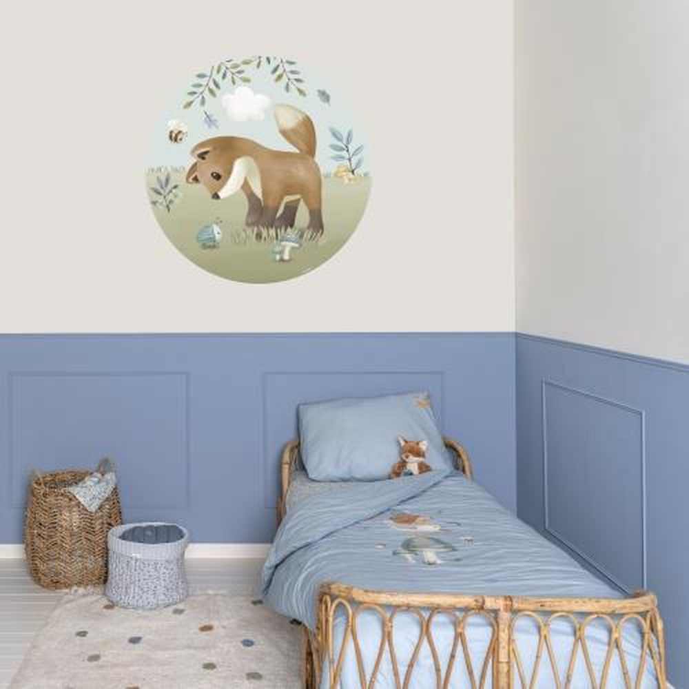 Little Dutch Cercle de papier peint - Forest Friends