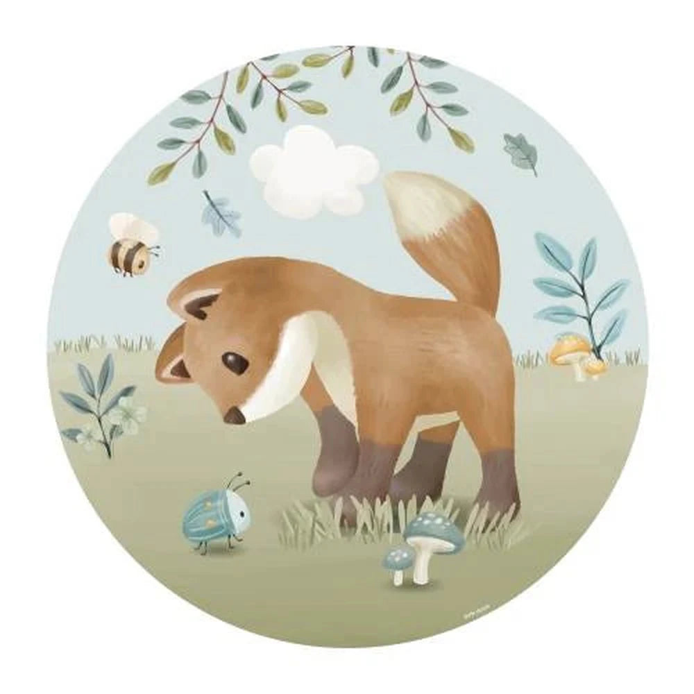 Little Dutch cercle de papier peint - Amis de la forêt