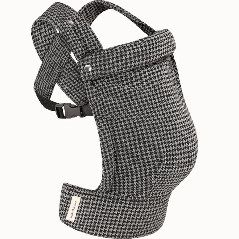 Monkose Draagzak - Heiwa Carrier - Monochrome Houndstooth