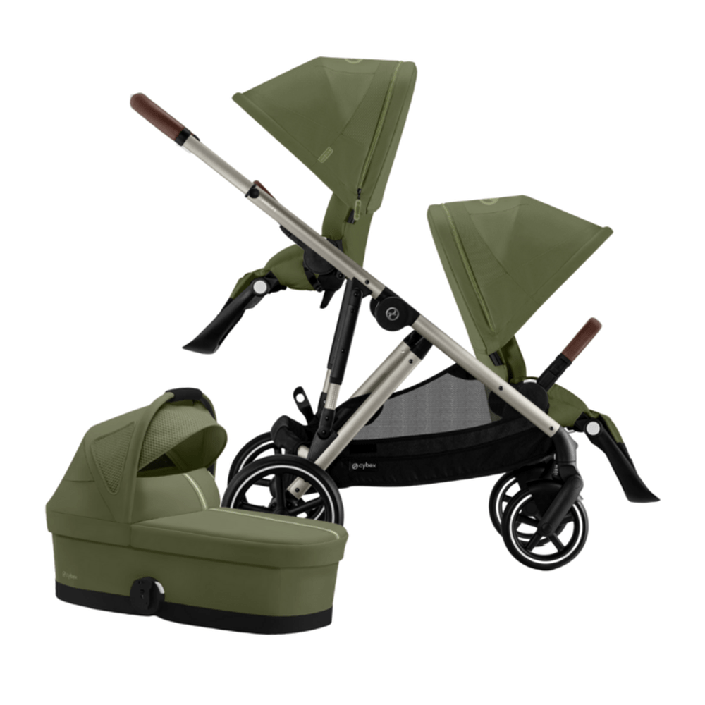 Cybex Duo Kinderwagen Gazelle S - Green Kaki