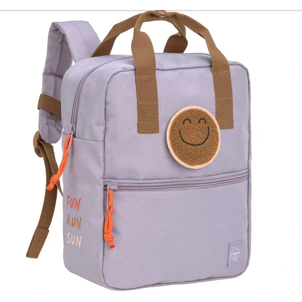 Lässig Rugzakje Mini Square Backpack Little Gang - Lila Smiley