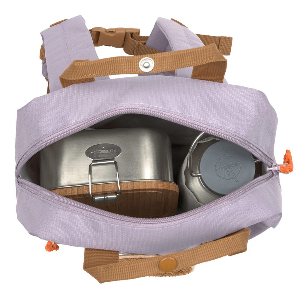 Lässig Rugzakje Mini Square Backpack Little Gang - Lila Smiley