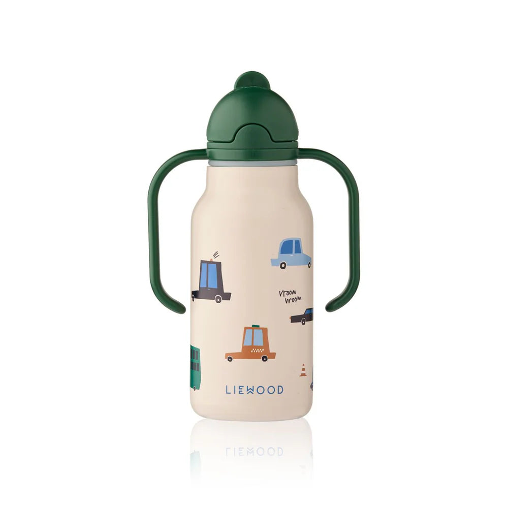 Liewood Drinkfles 250ml Auto's