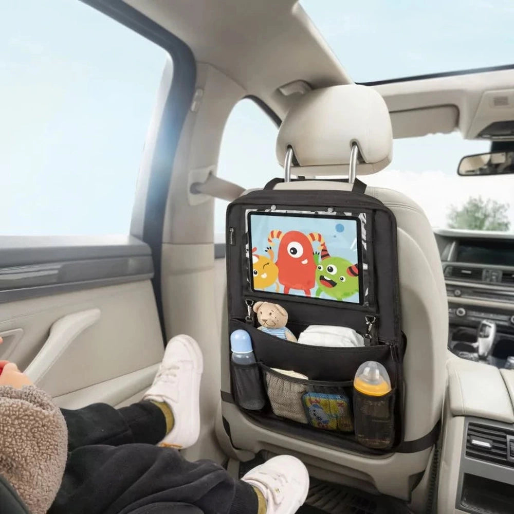 Titaniumbaby 3 in 1 Premium Autostoel Organiser Achter iPad