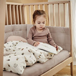 Leander Sheets For Babybed Organic 2-pack 60x120cm - Cappucino