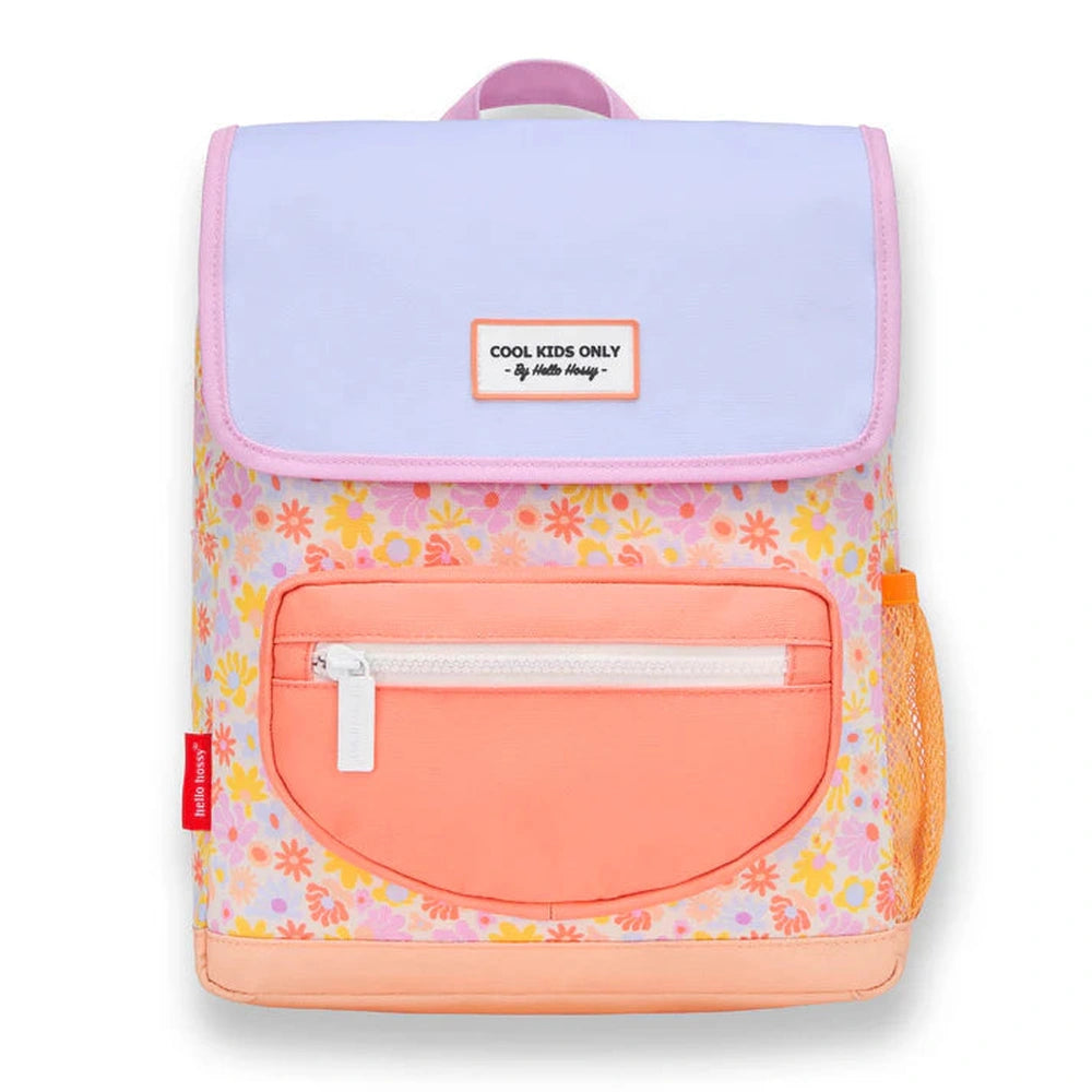 Hello Hossy Rugzak +6jaar Retro Flowers
