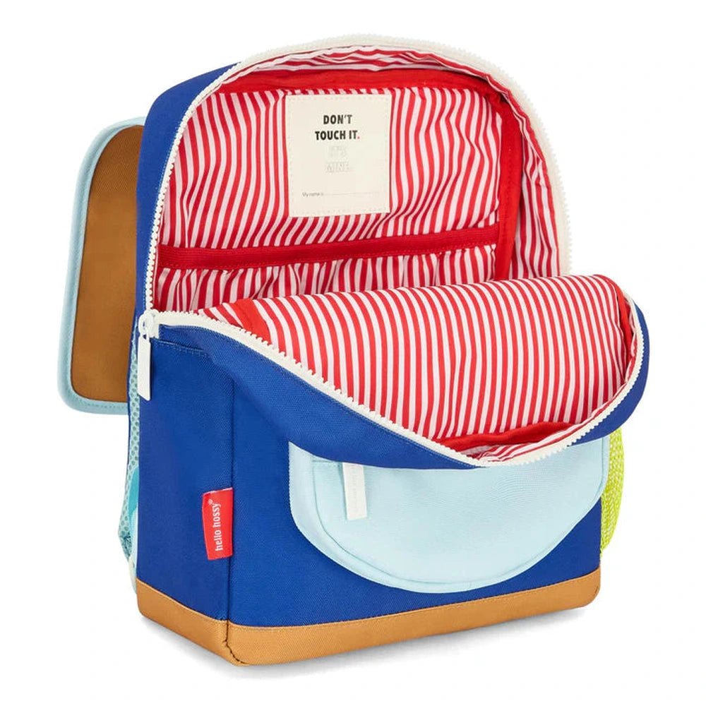 Hello Hossy Rugzak 2-5jaar Mini Blue Canyon